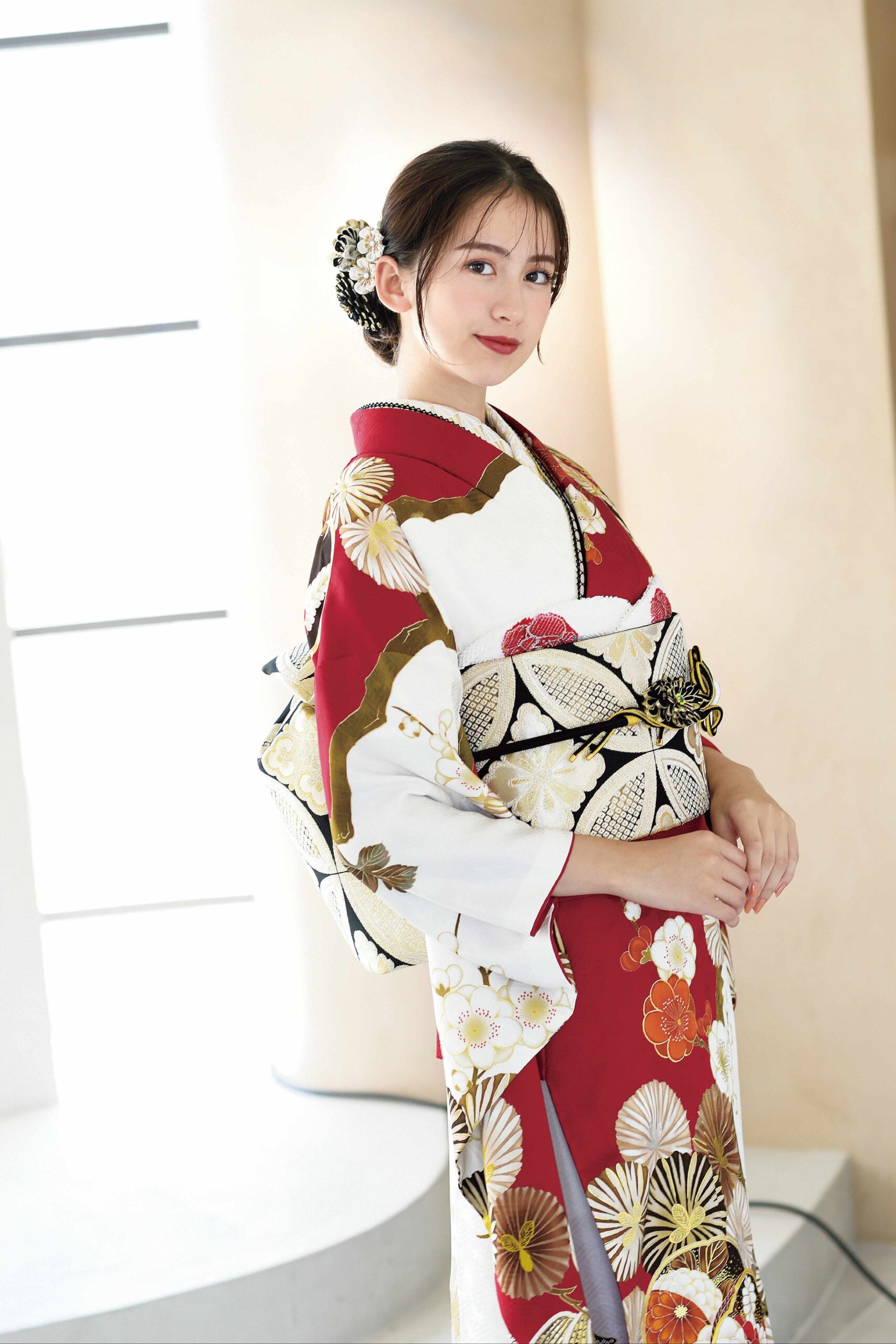 京都 宇治 大阪 茨木 花十色 成人式 前撮り 振袖 レンタル 赤振袖.jpg