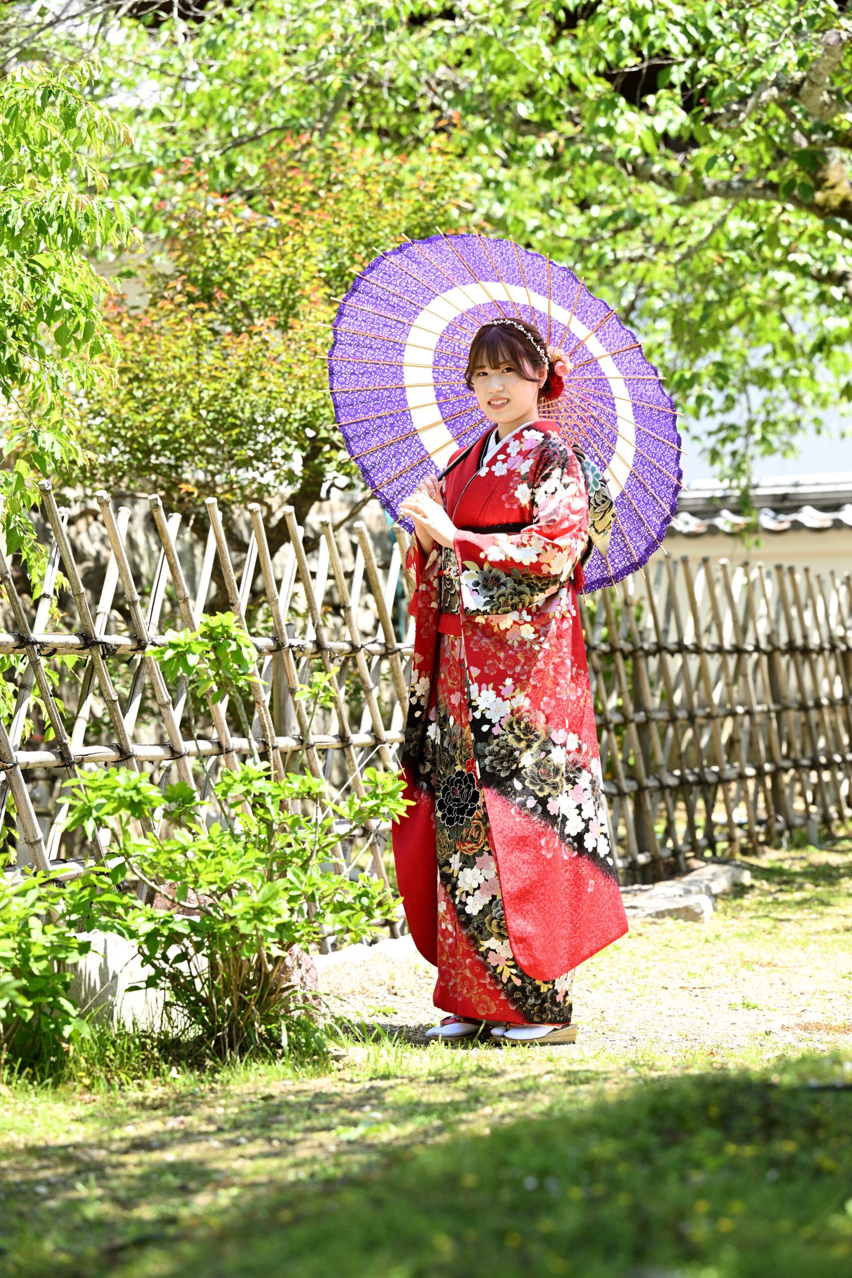 N.M様 | 京都・大阪で振袖・前撮りのことなら花⼗⾊