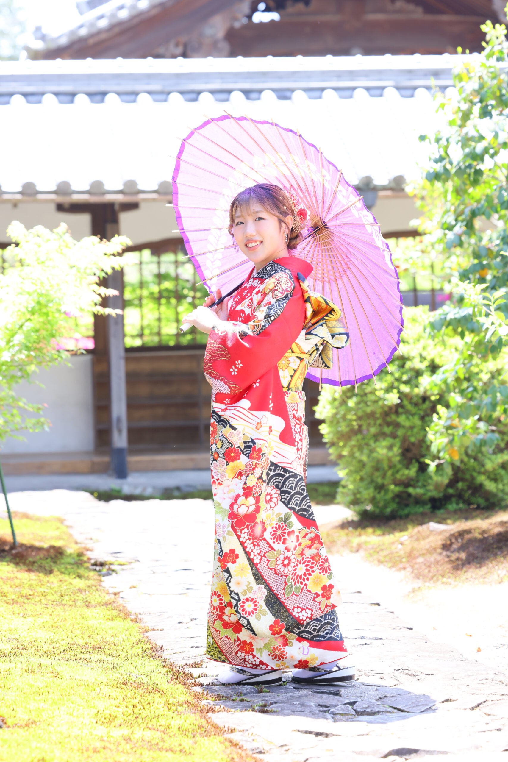 T.R様 | 京都・大阪で振袖・前撮りのことなら花⼗⾊