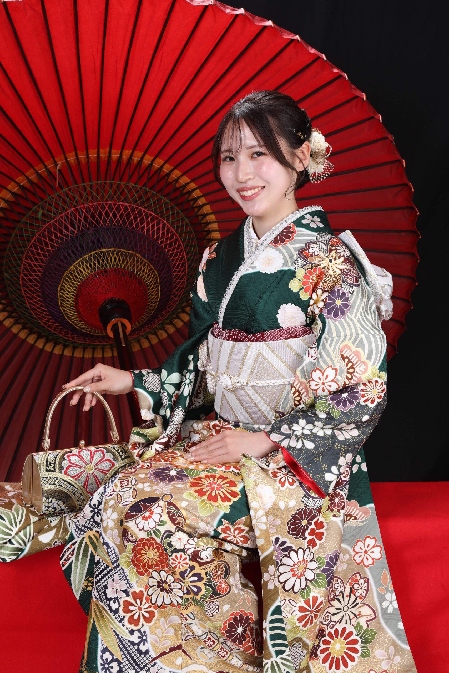 N.M様 | 京都・大阪で振袖・前撮りのことなら花⼗⾊