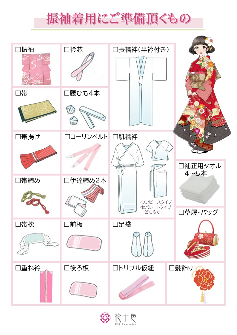 大阪 茨木 京都 宇治 成人式 持ち物チェックリスト 着付け小物 花十色.jpg